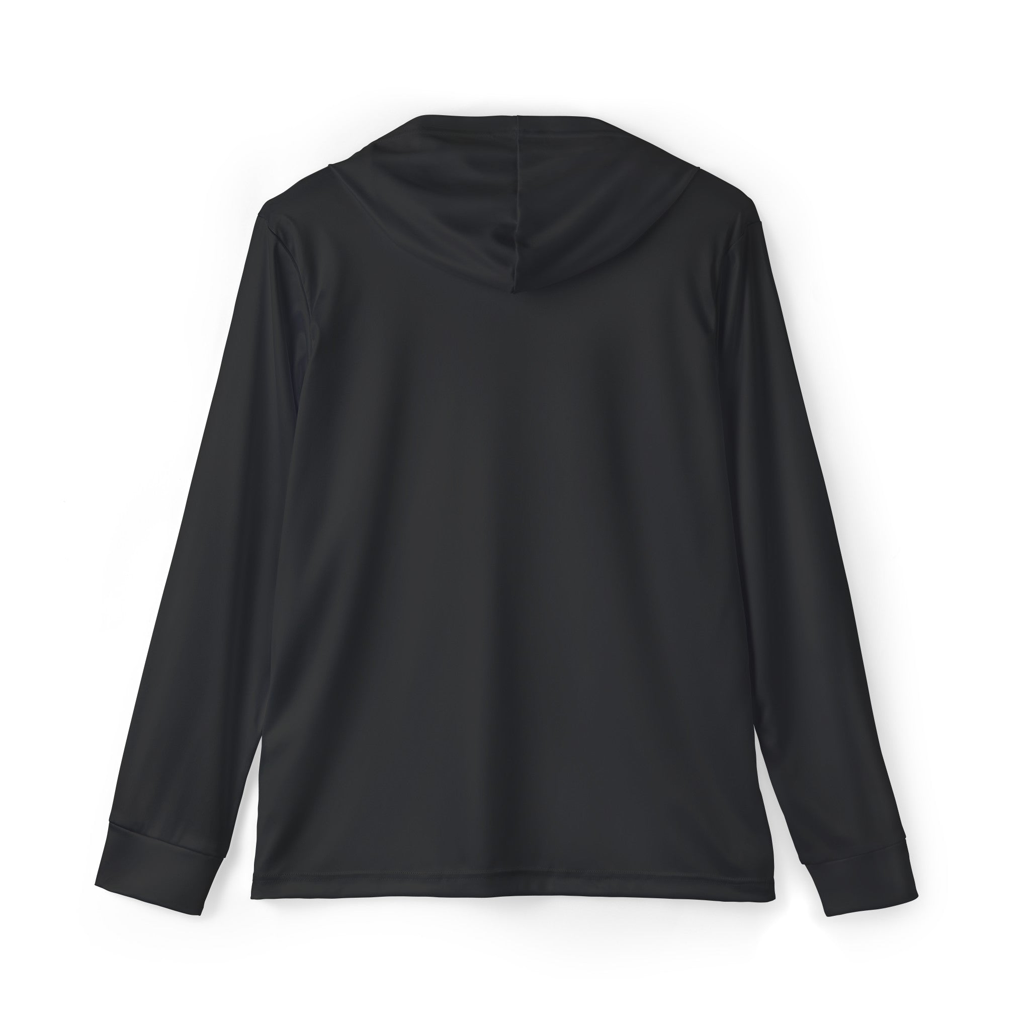 Minimal Men's Sports Warmup Hoodie Black (AOP)