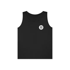 Black  / Navy Unisex Heavy Cotton Tank Top