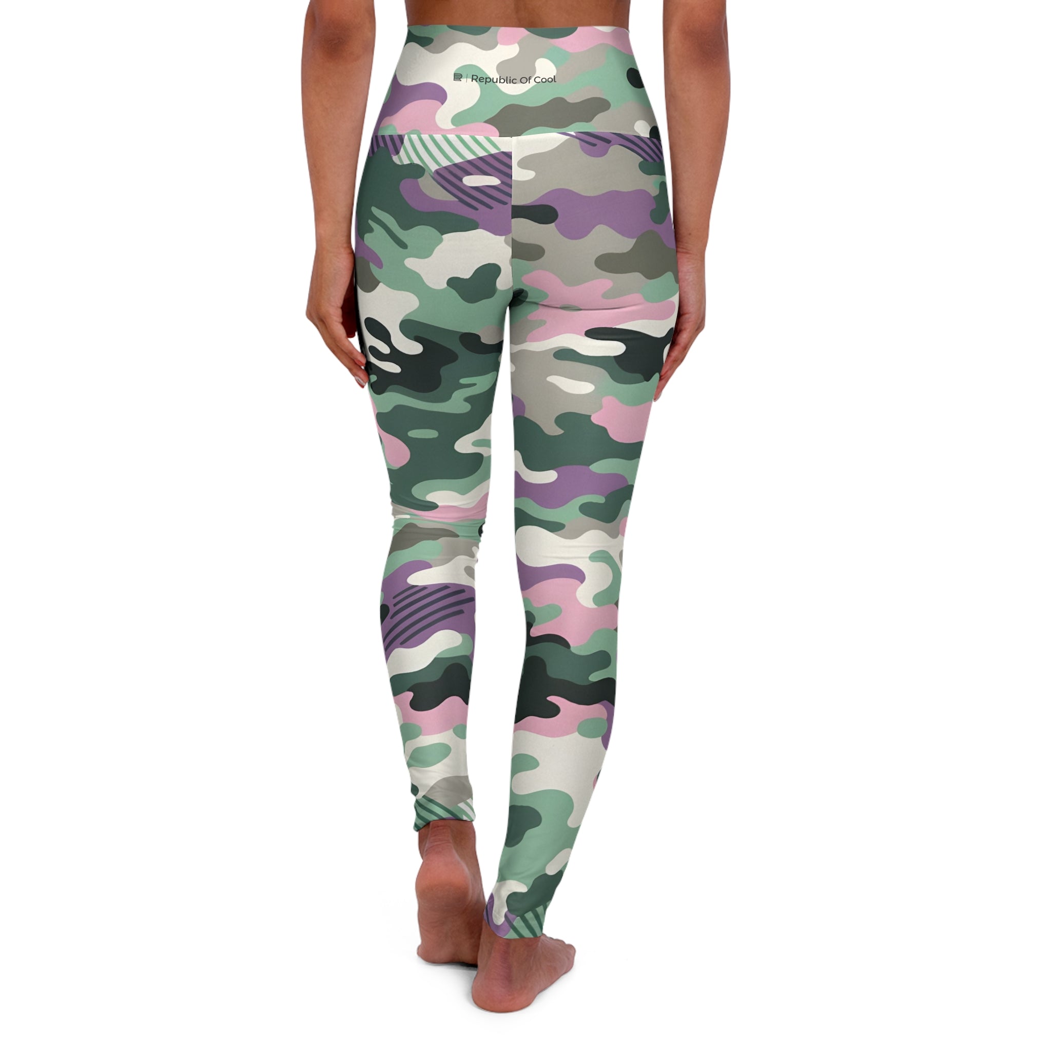Felix High Waisted Yoga Leggings (AOP)