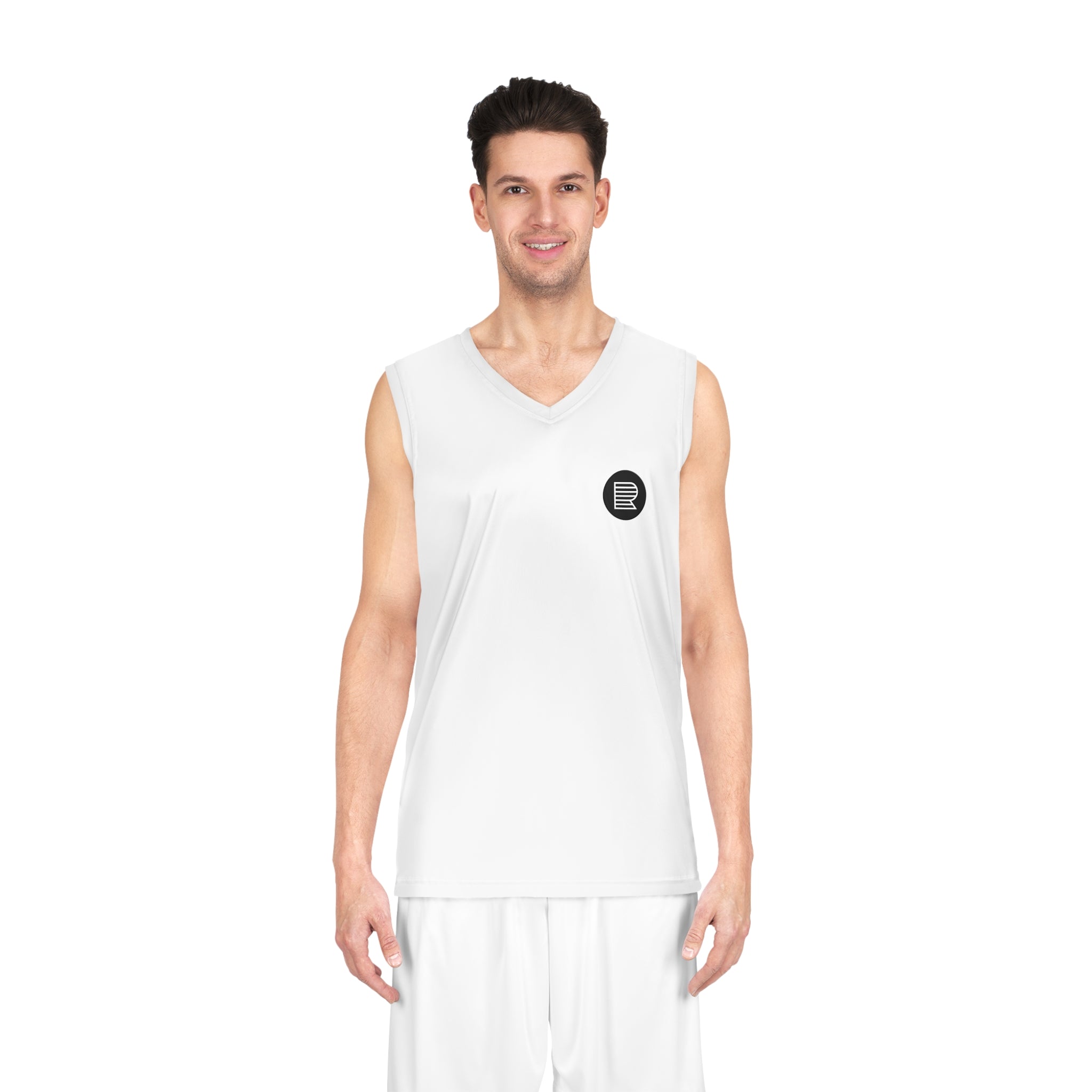 Basketball Jersey White