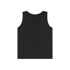 Black  / Navy Unisex Heavy Cotton Tank Top