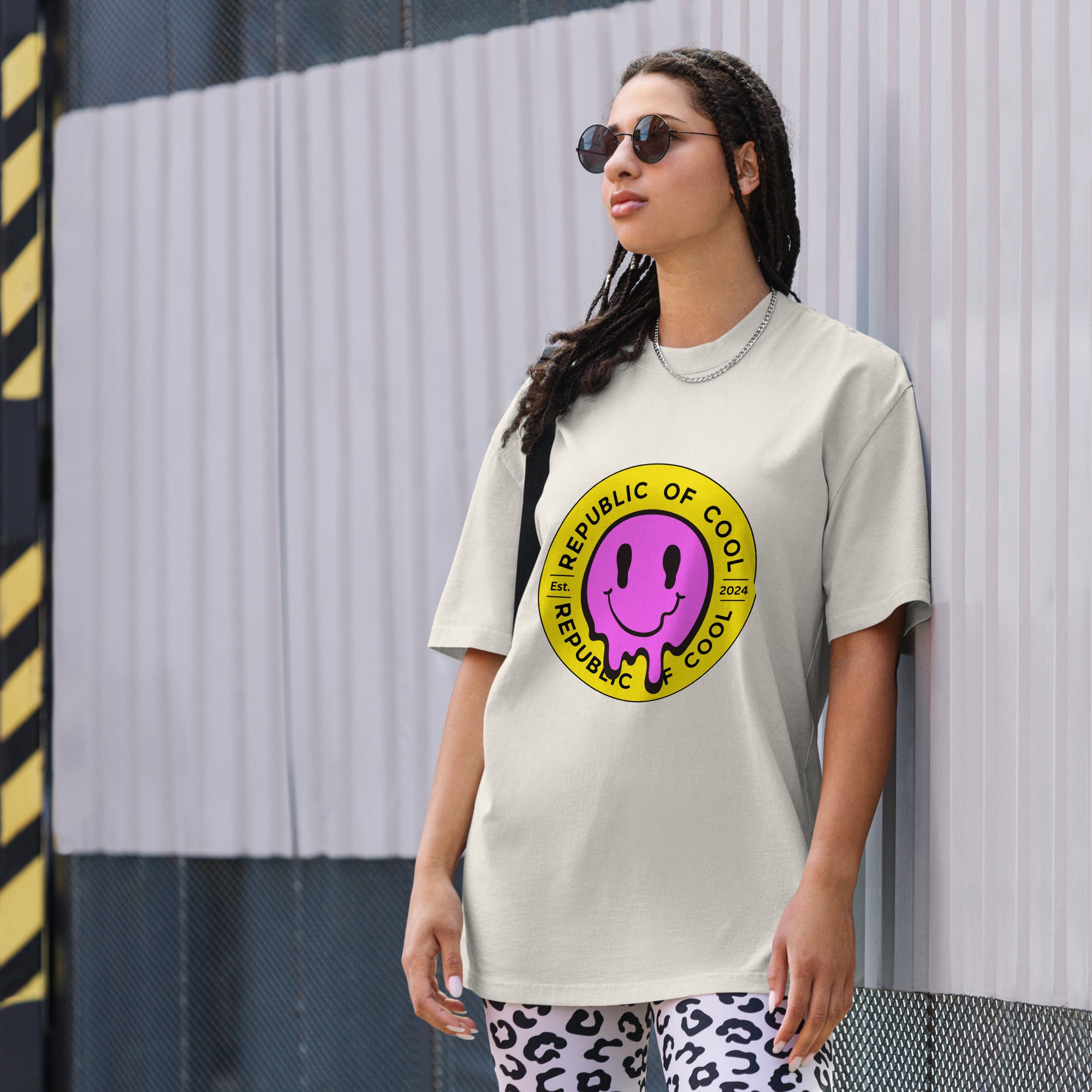 Oversized Faded T-Shirt - Melted Away