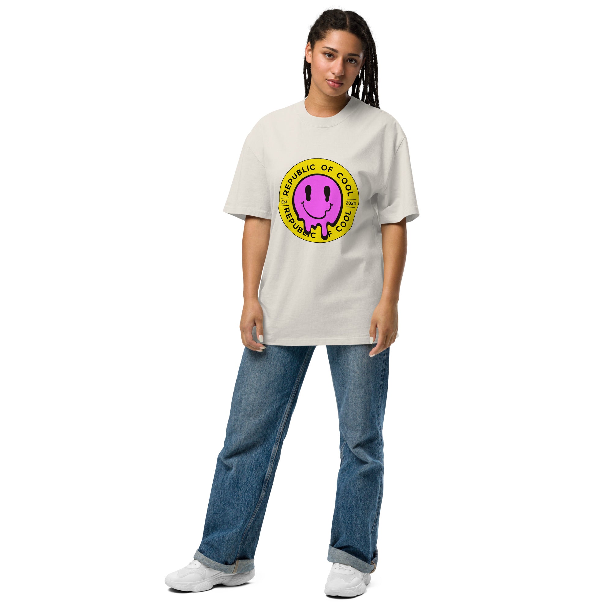 Oversized Faded T-Shirt - Melted Away