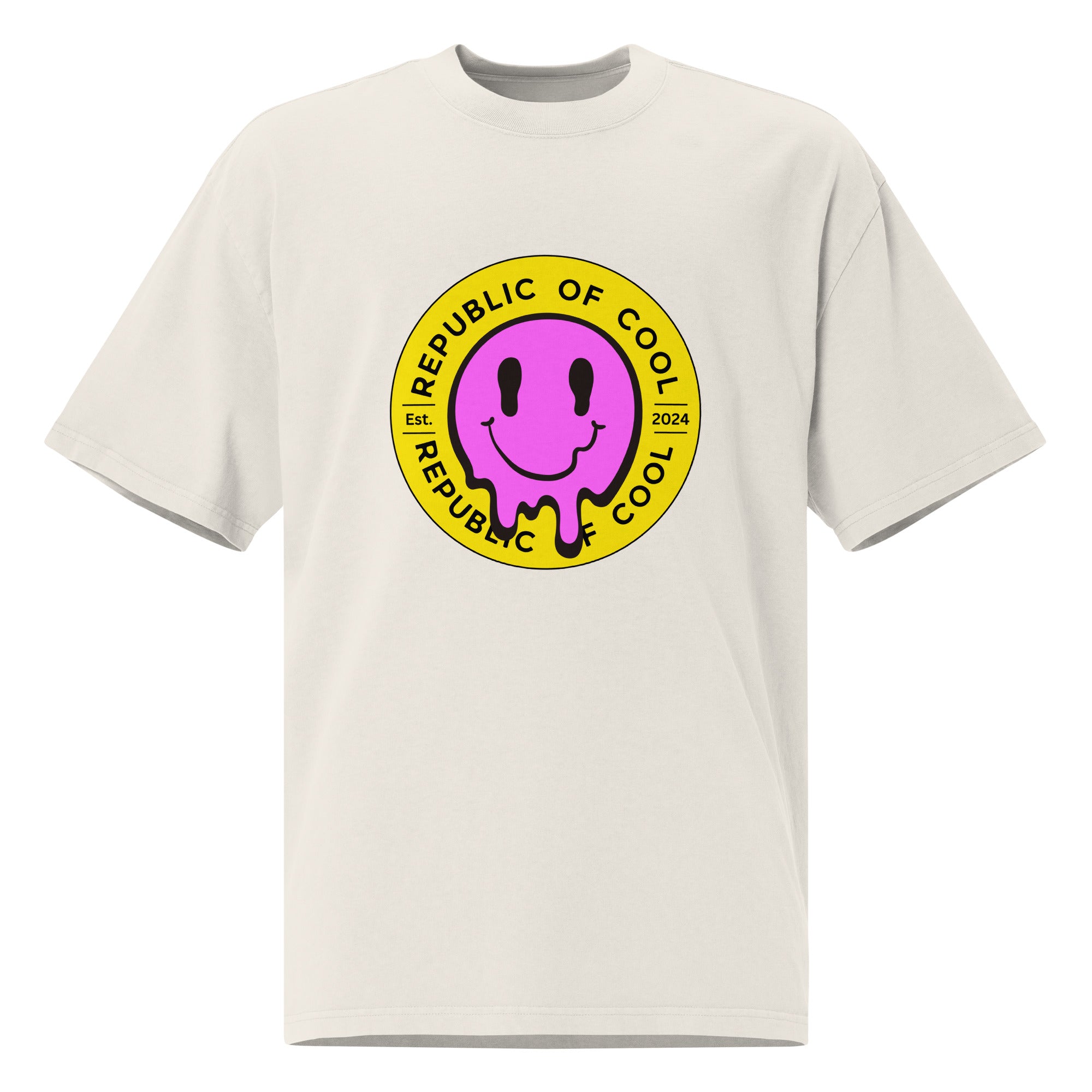 Oversized Faded T-Shirt - Melted Away