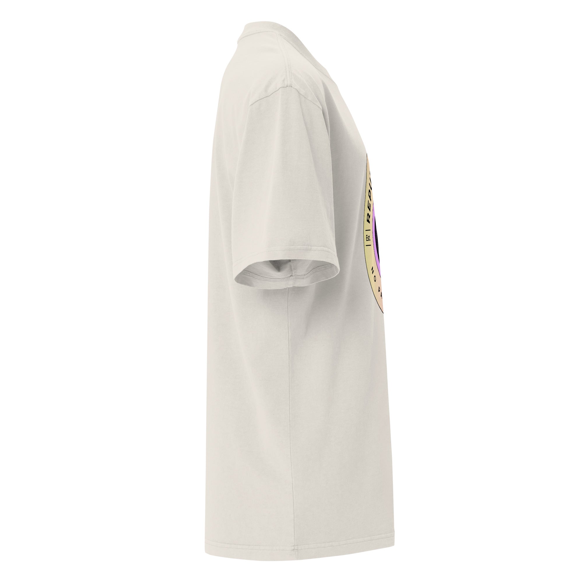 Oversized faded t-shirt - KG Weights